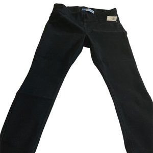 Mid-Rise Wow Black Super-Skinny Jeggings for Women
